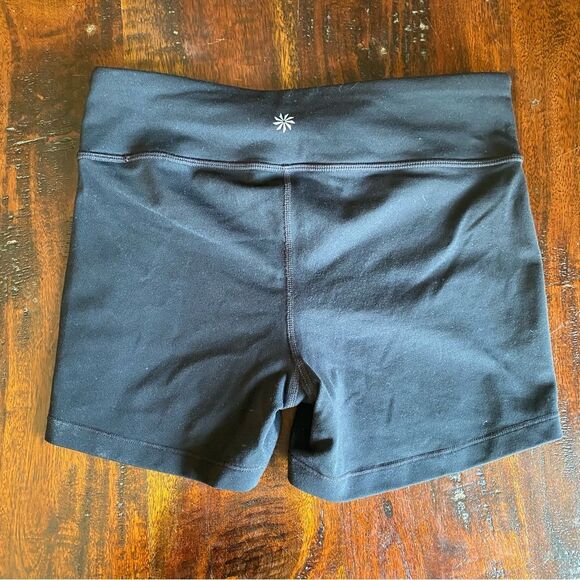 Athleta girl chit chat shorts in size 14 black athletic dance cheerleading - Picture 5 of 5